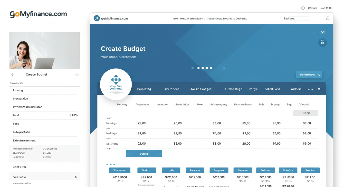 Gomyfinance.com Create Budget